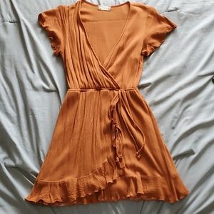 Burnt Orange Dress